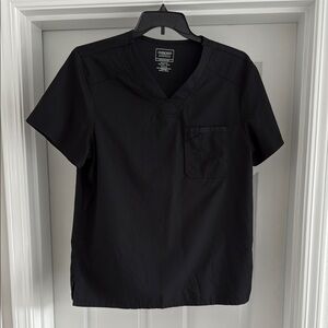 Men’s scrub top. Cherokee. Black. Size medium